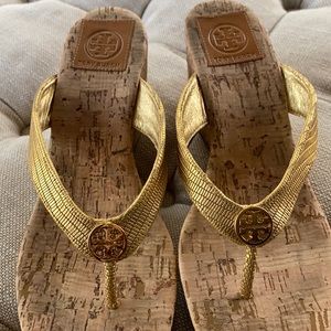Tory Burch Suzy Cork wedge thong